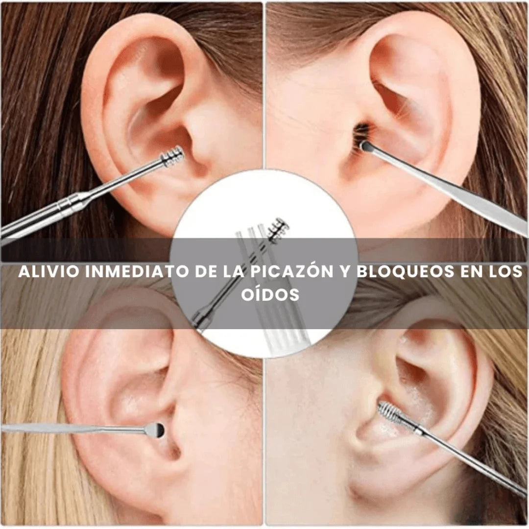 KIT PROFESIONAL X6 LIMPIA OÍDOS | EARCARE PRO™