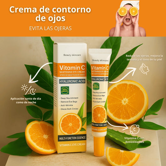 CREMA CONTORNO DE OJOS REAFIRMANTE CON VITAMINA C