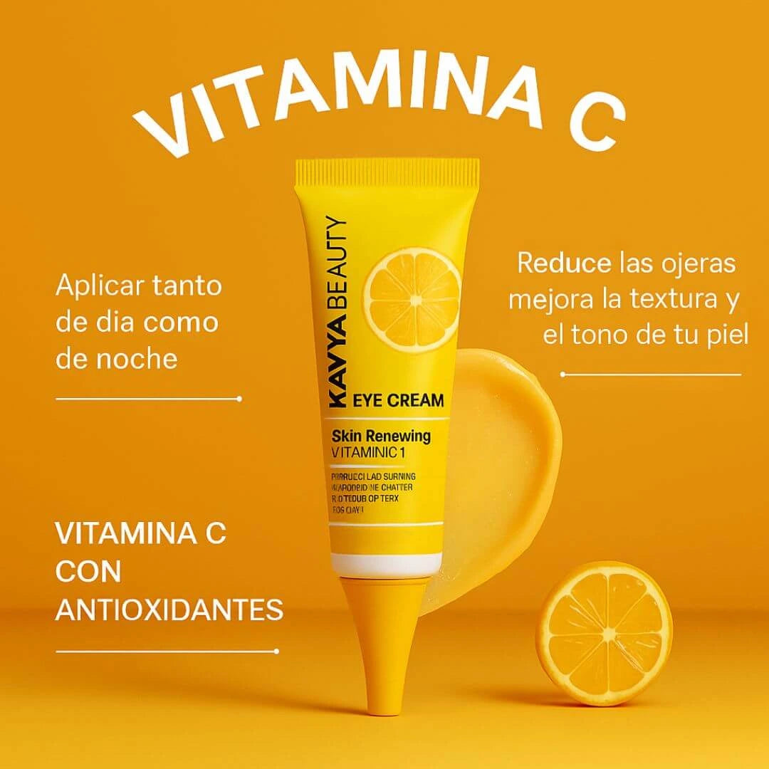 CREMA REAFIRMANTE ONTORNO DE OJOS 2X1 CON VITAMINA C