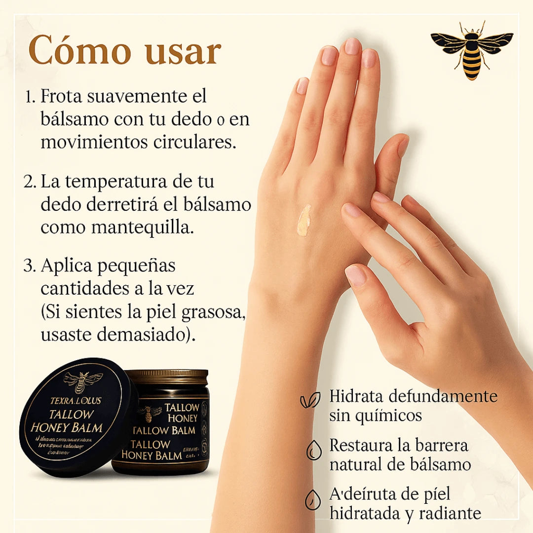 TALLOW HONEY™ - EL SECRETO ANCESTRAL PARA UNA PIEL SANA Y RADIANTE