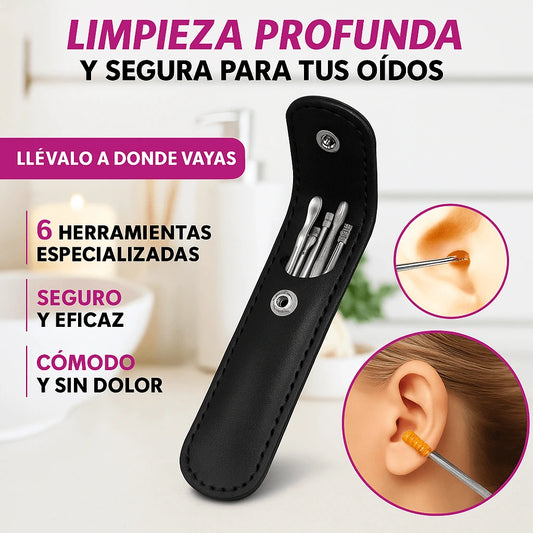 KIT PROFESIONAL X6 LIMPIA OÍDOS | EARCARE PRO™