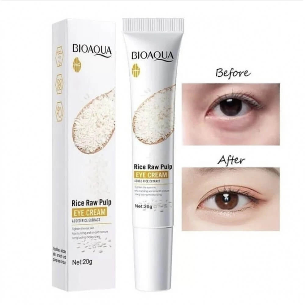 CREMA CONTORNO DE OJOS REAFIRMANTE DE ARROZ (COMBO 2X1)