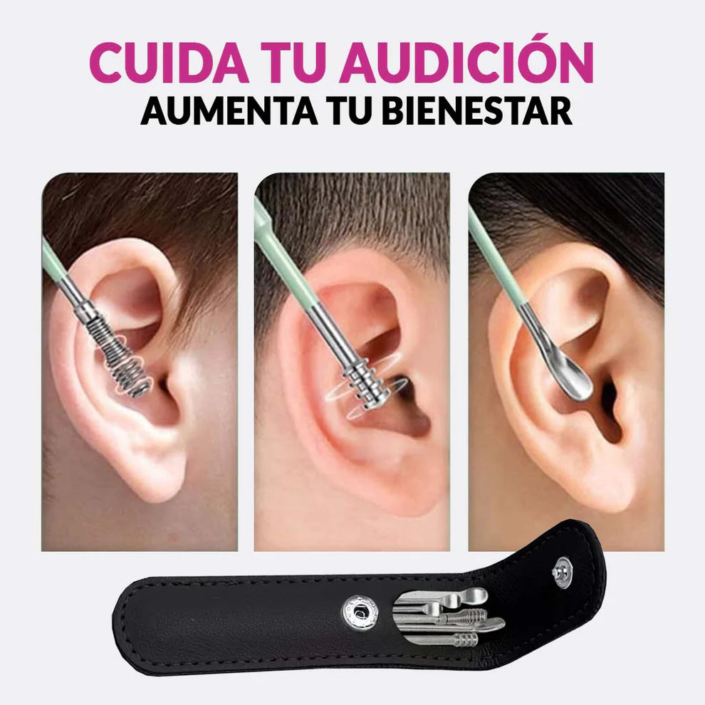 KIT PROFESIONAL X6 LIMPIA OÍDOS | EARCARE PRO™