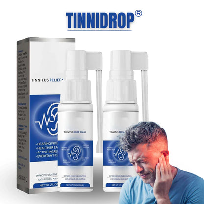 SPRAY TINNIDROP LIMPIADOR DE OIDO, ELIMINA LOS ZUMBIDOS