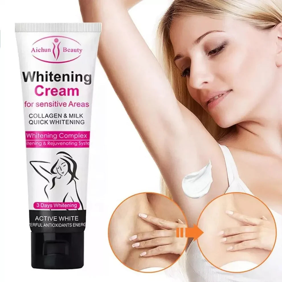 CREMA REAFIRMANTE Y ACLARANTE CON EXTRACTO DE LECHE Y VITAMINA E