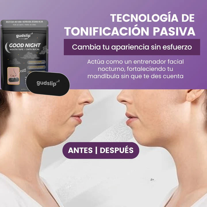 Combo completo de Cintas Bucales y recibe gratis (Pack de 30 cintas nasales)