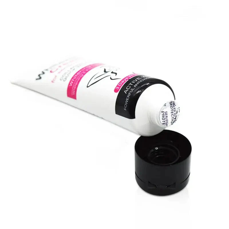 CREMA REAFIRMANTE Y ACLARANTE CON EXTRACTO DE LECHE Y VITAMINA E