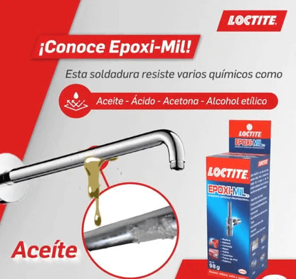 Pegamento de reparaciones Tipo Soldadura A+B (Activador + Masilla)