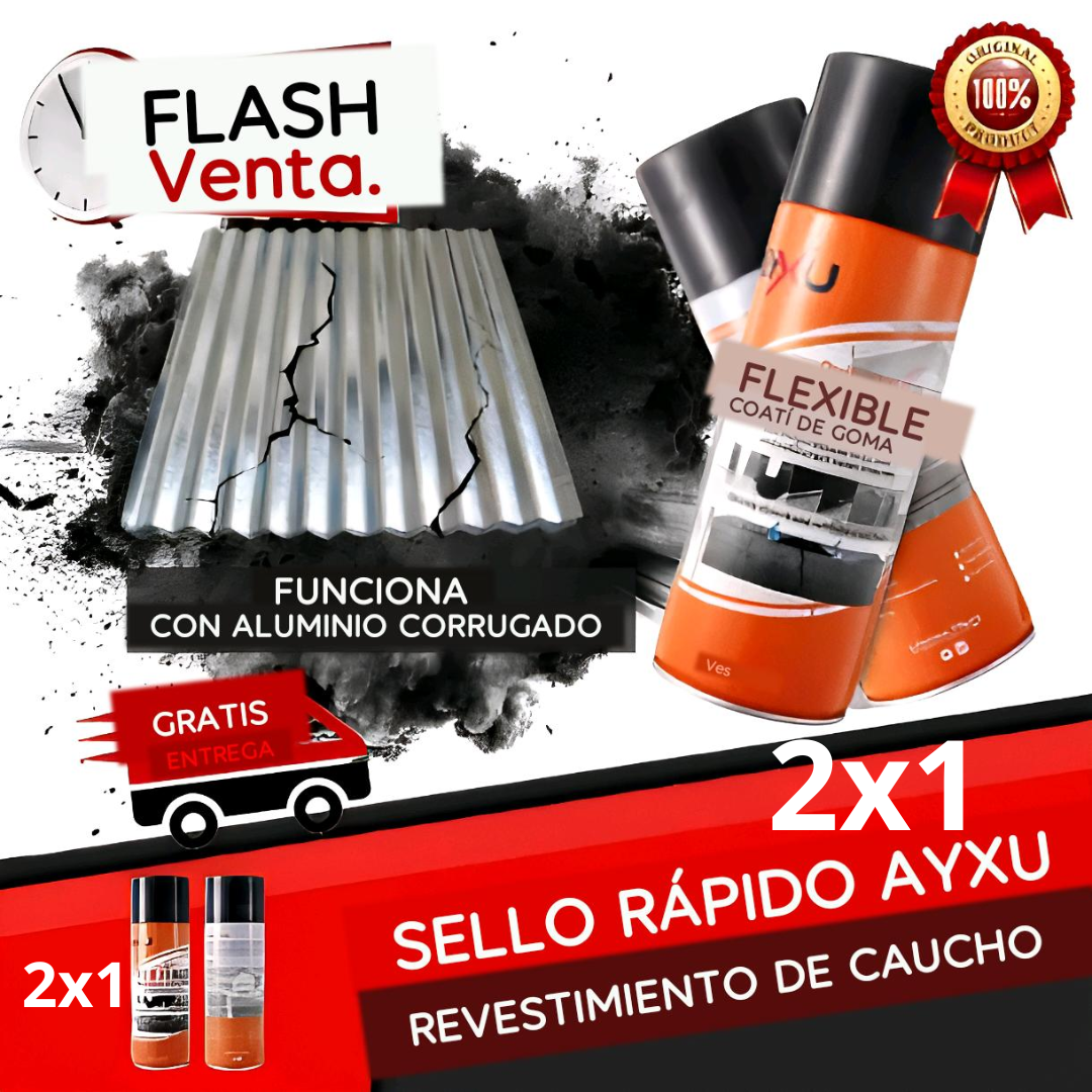 SUPER Spray reparador de grietas Flexible COMBO 2x1 + Envío Gratis