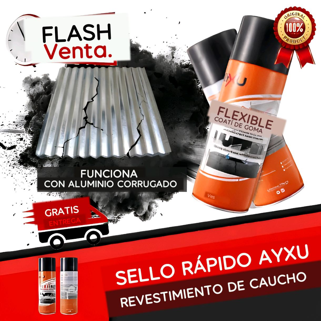 SUPER Spray reparador de grietas Flexible + Envío Gratis