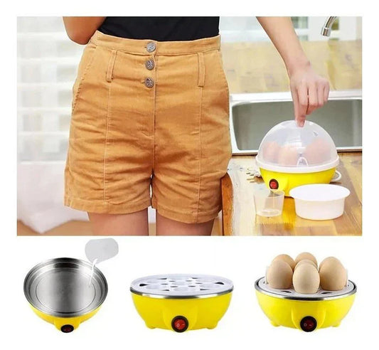 COCEDOR ELÉCTRICO PARA HUEVOS, ACERO INOXIDABLE DE 110 V