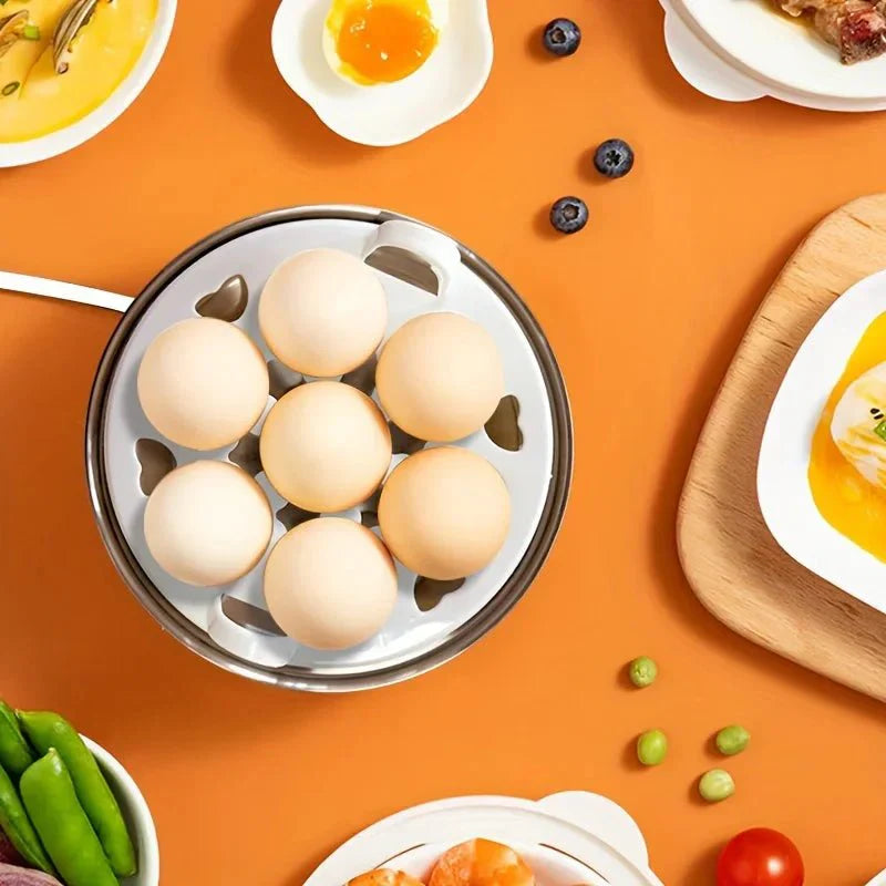 COCEDOR ELÉCTRICO PARA HUEVOS, ACERO INOXIDABLE DE 110 V