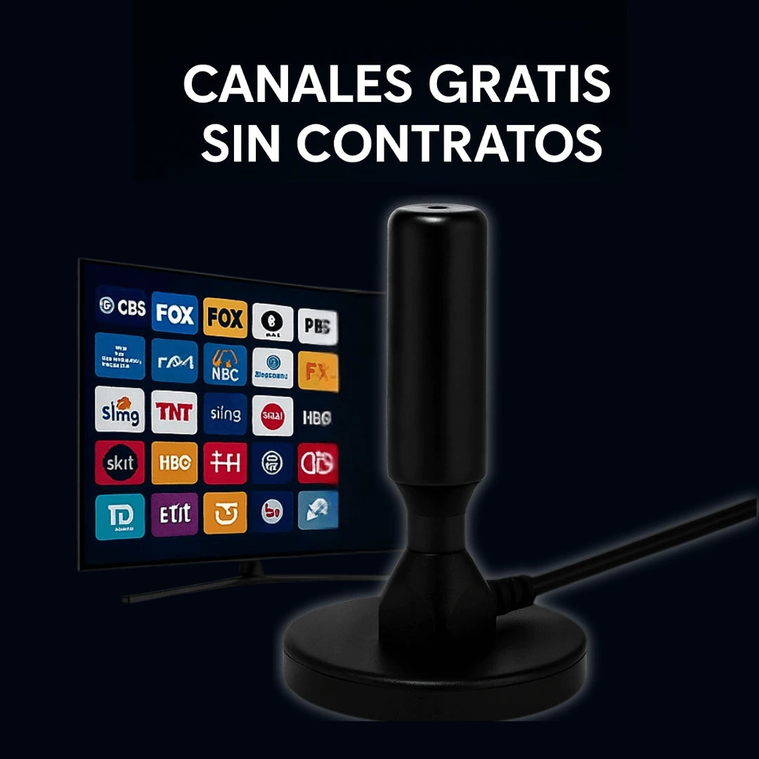 ANTENA TV DIGITAL FULL HD DE IMÁN INTERIOR